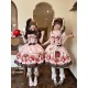 Dream Whale Strawberry Chocolate Blouse Salopette JSK and OP(Pre-Order/Full Payment Without Shipping)